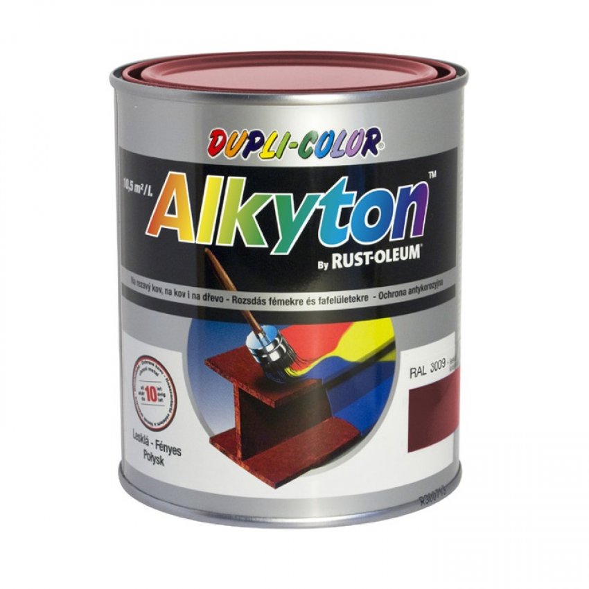 Alkyton - ral 6005Saten zelená (0.75l) H