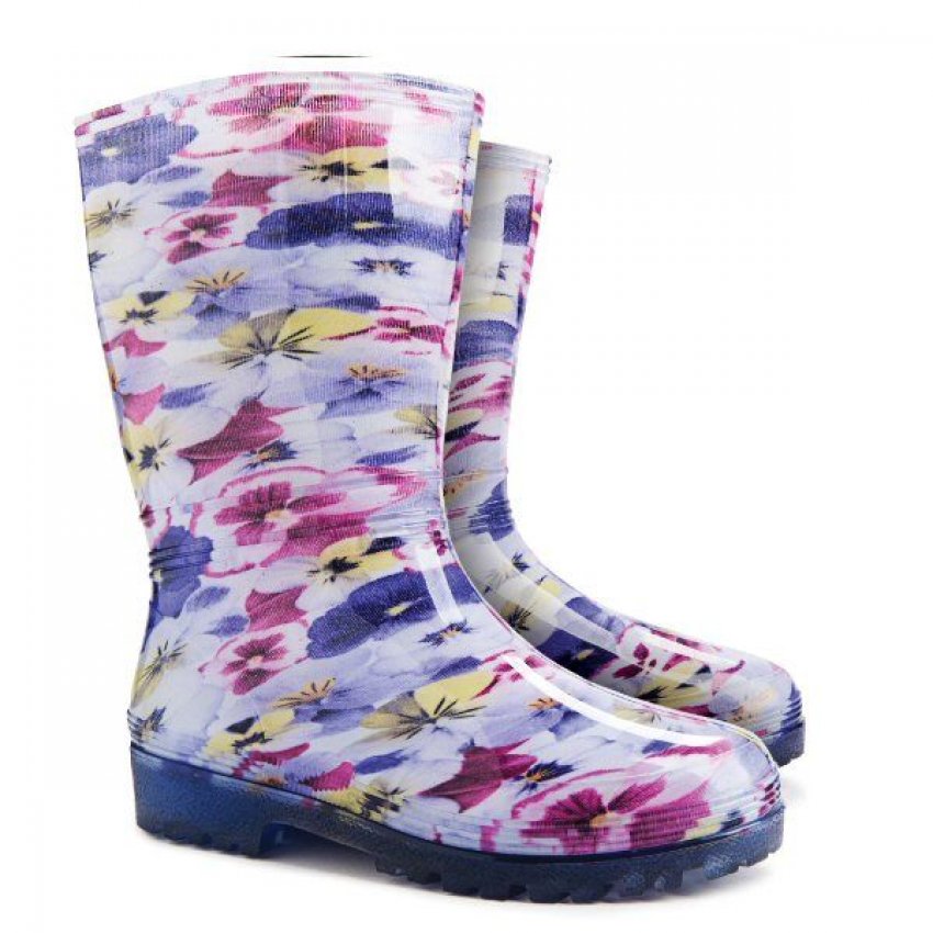 HOLÍNKY RAINNY PRINT FIALKA