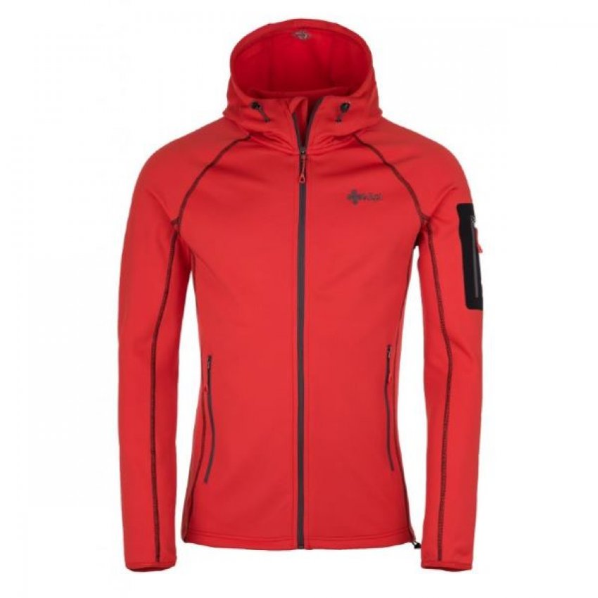 MIKINA YOHO KILPI FLEECE ČERVENÁ