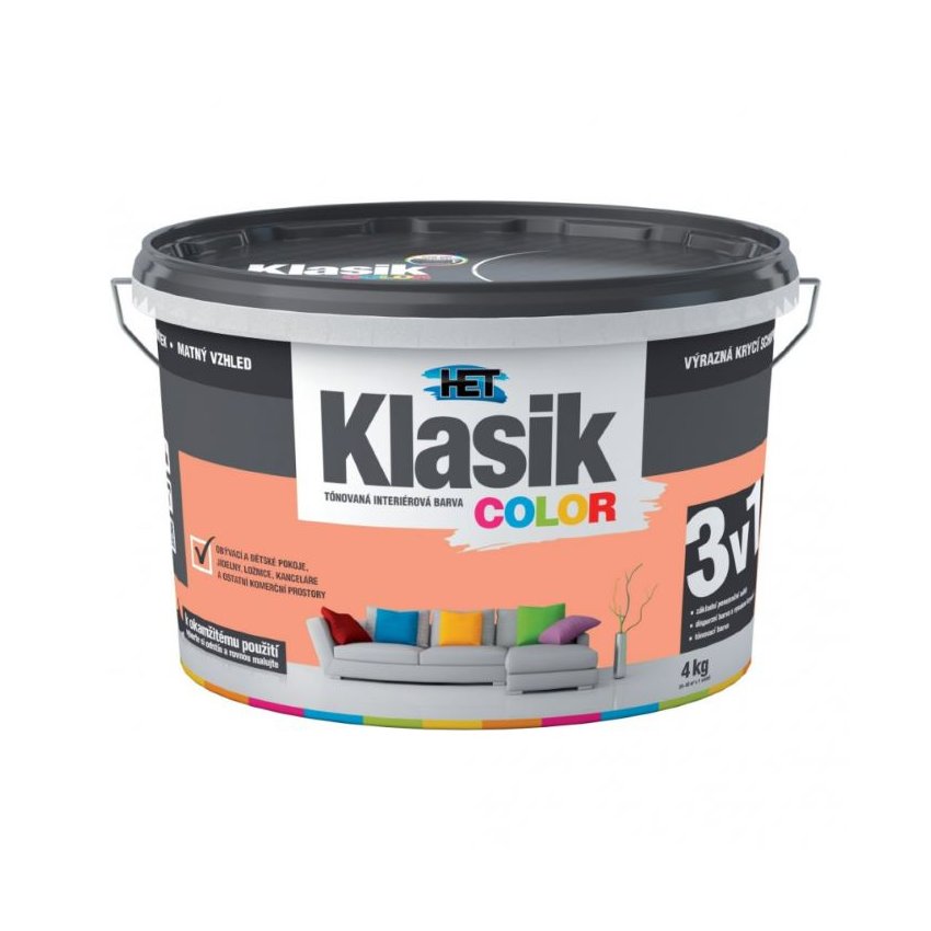 Klasik Color 0828 lososový (4)