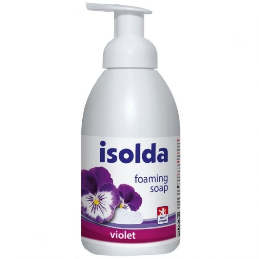 ISOLDA PĚNOVÉ MÝDLO 400ML violet