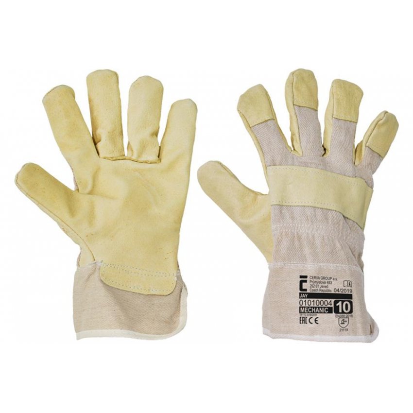 RUKAVICE JAY KOMB. BÍLÁ 10