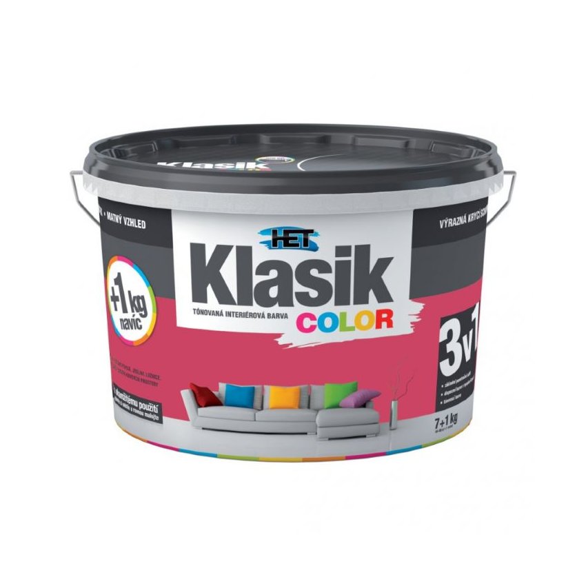 Klasik Color 0897 vinový (7+1)