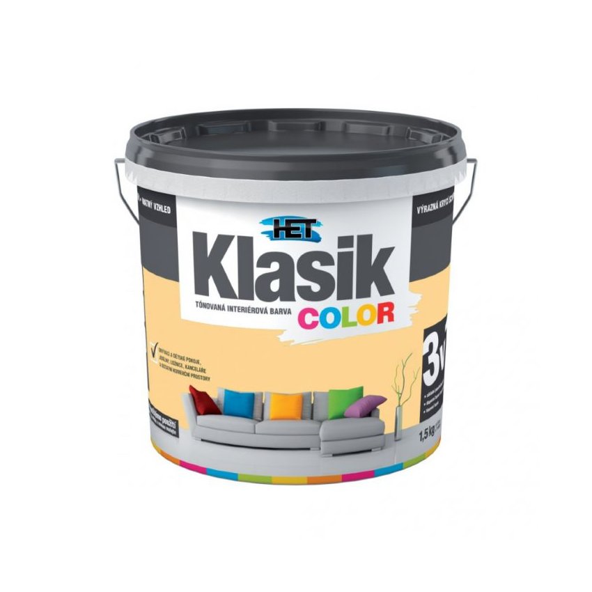 Klasik Color 0777 meruňkový (1.5)