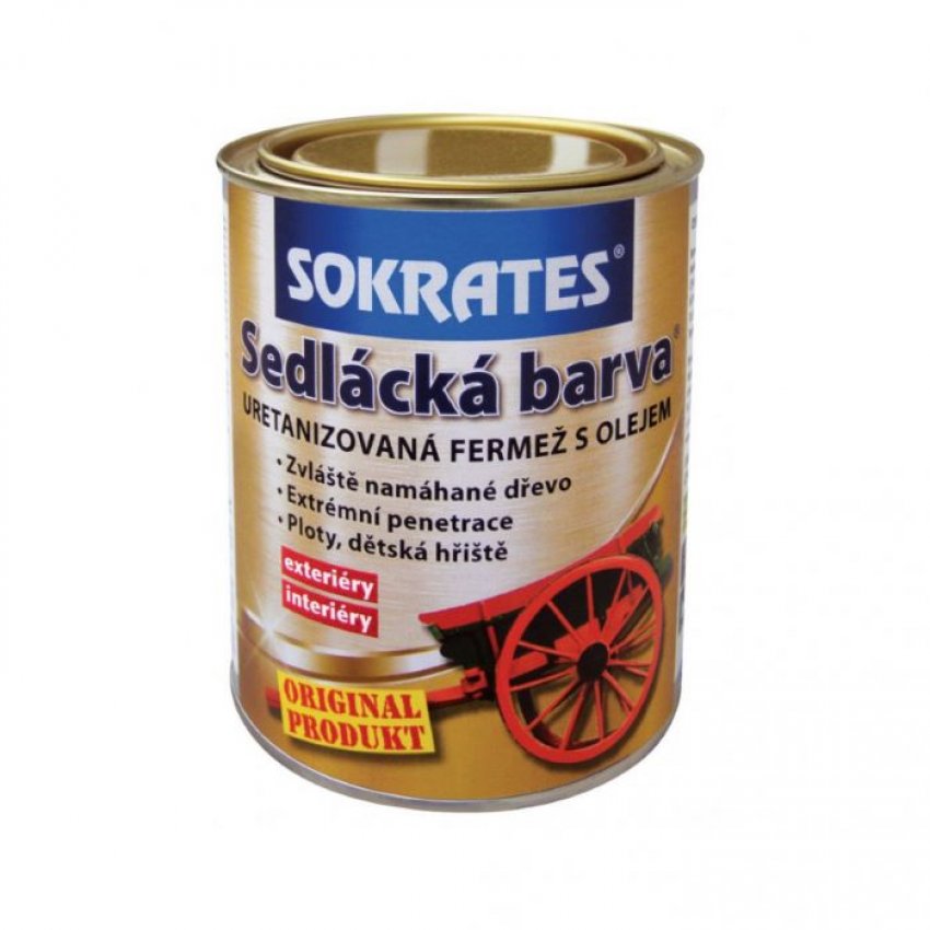 SEDLÁCKÁ BARVA 0,7KG 0120 ŠEDÁ KAMENNÁ