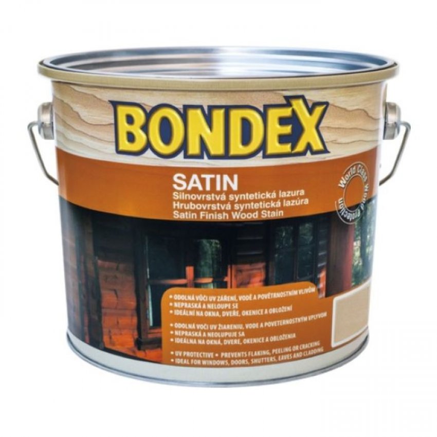 Bondex SATIN Bezbarvá  2.5l