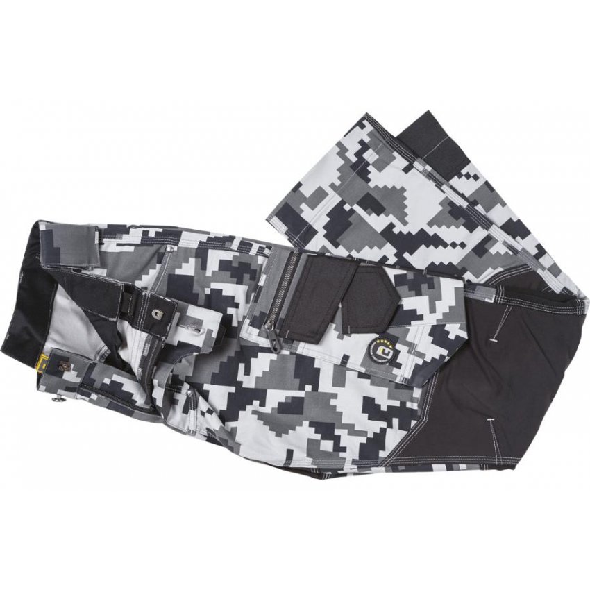 KALHOTY PAS NEURUM CAMOUFLAGE ANTRACIT