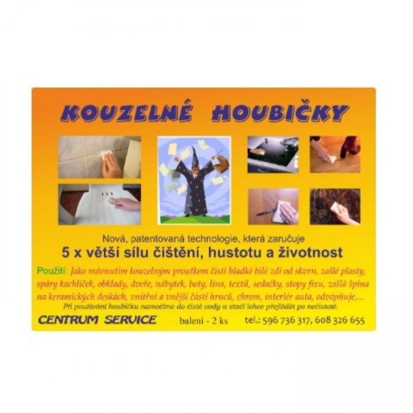 HOUBIČKA KOUZELNÁ CENTRUM SERVICE