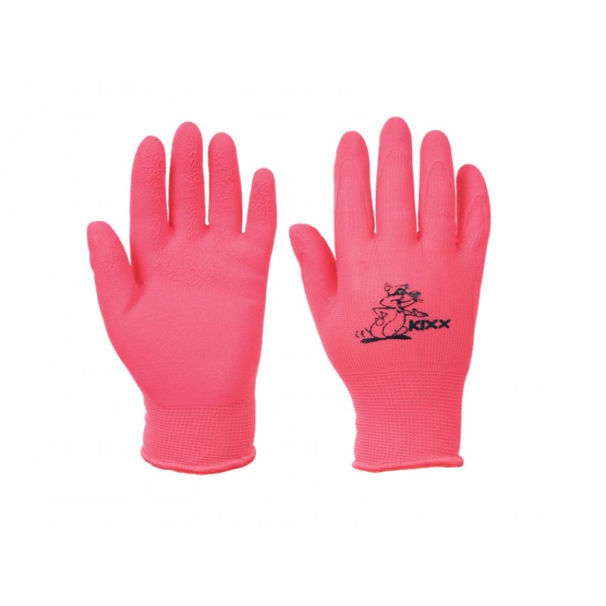 RUKAVICE LOLLIPOP NYLON RŮŽOVÁ 4