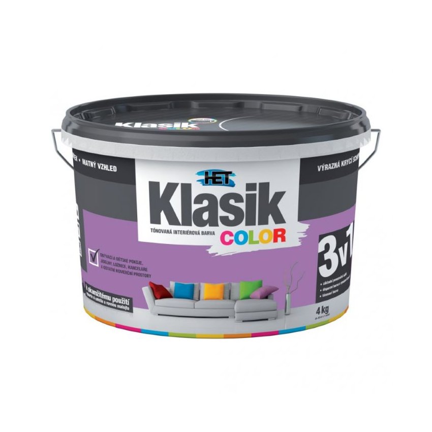 Klasik Color 0347 fialový šeříkový (4)