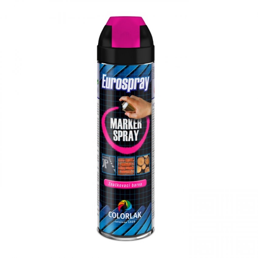 EUROSPRAY-ZNAČKOVACÍ ZELENÝ 600ML 2395