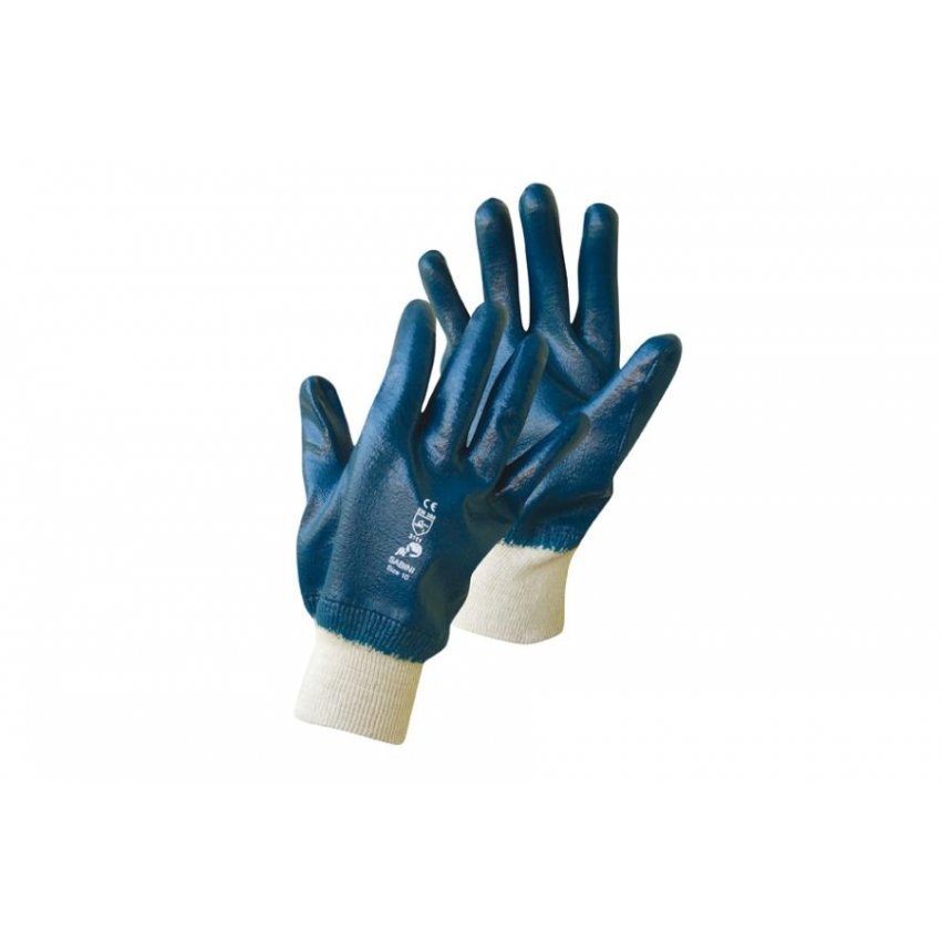 RUKAVICE SABINI MÁČENÉ NITRIL 10