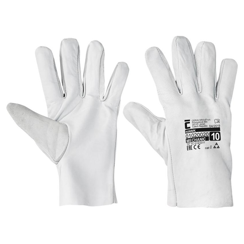 RUKAVICE HAWK CELOKOŽ. OVČINA 8