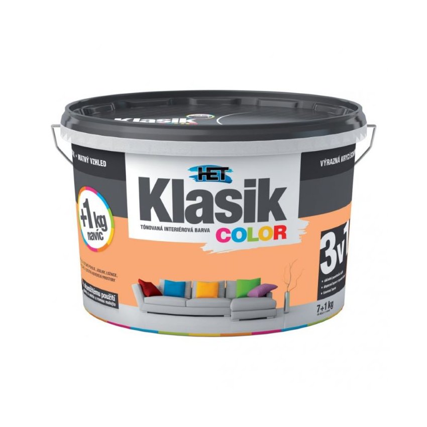Klasik Color 0777 meruňkový (7+1)
