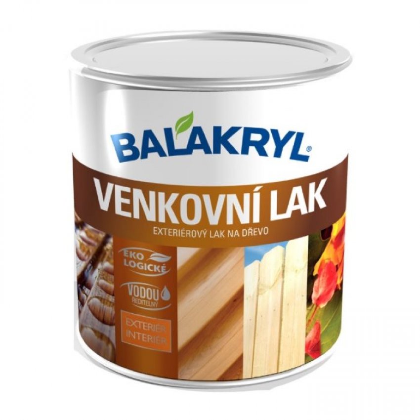 Balakryl VENKOVNÍ LAK polomat (0.7kg)