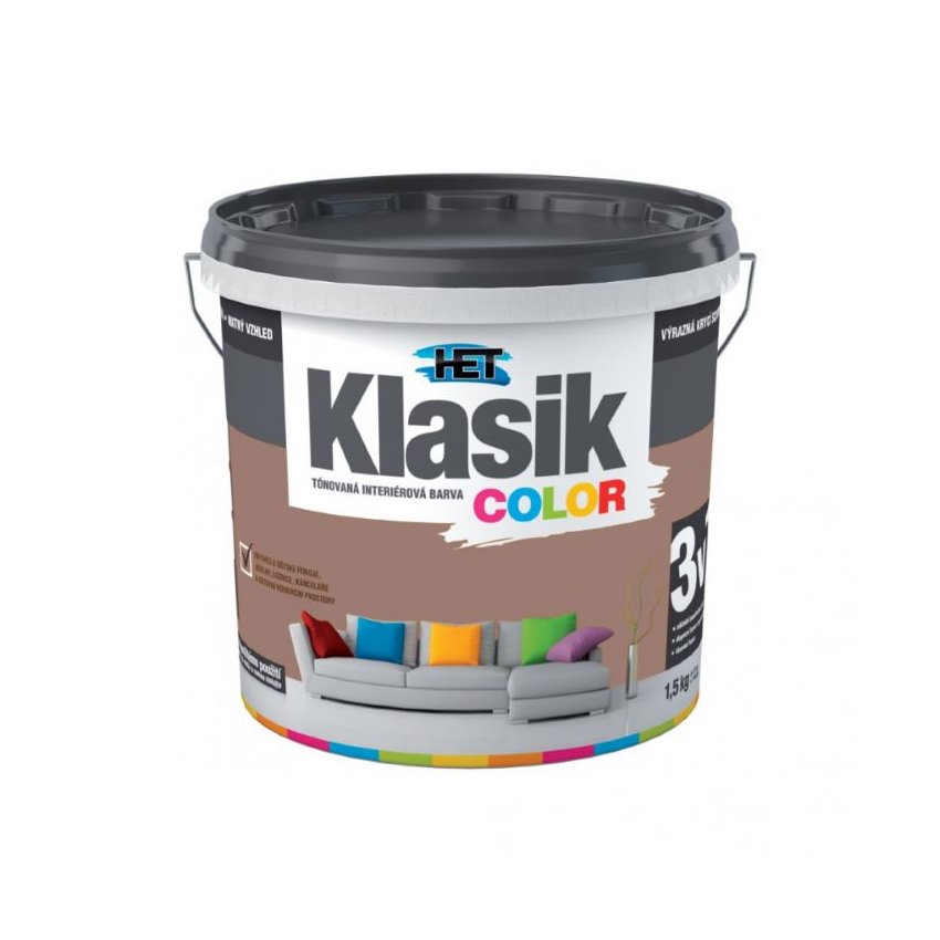 Klasik Color 0277 hnědý čokoládový (1.5)