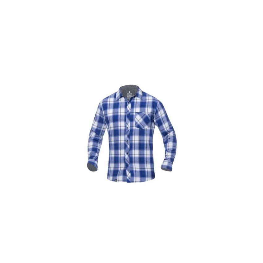 KOŠILE  ARDON OPTIFLANNELS H9752 středně modrá royal