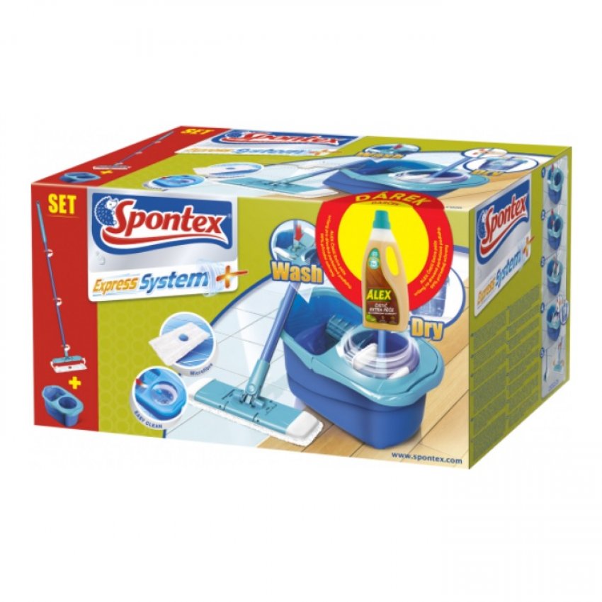 SPONTEX EXPRESS SYSTEM MOP+KBELÍK+NN