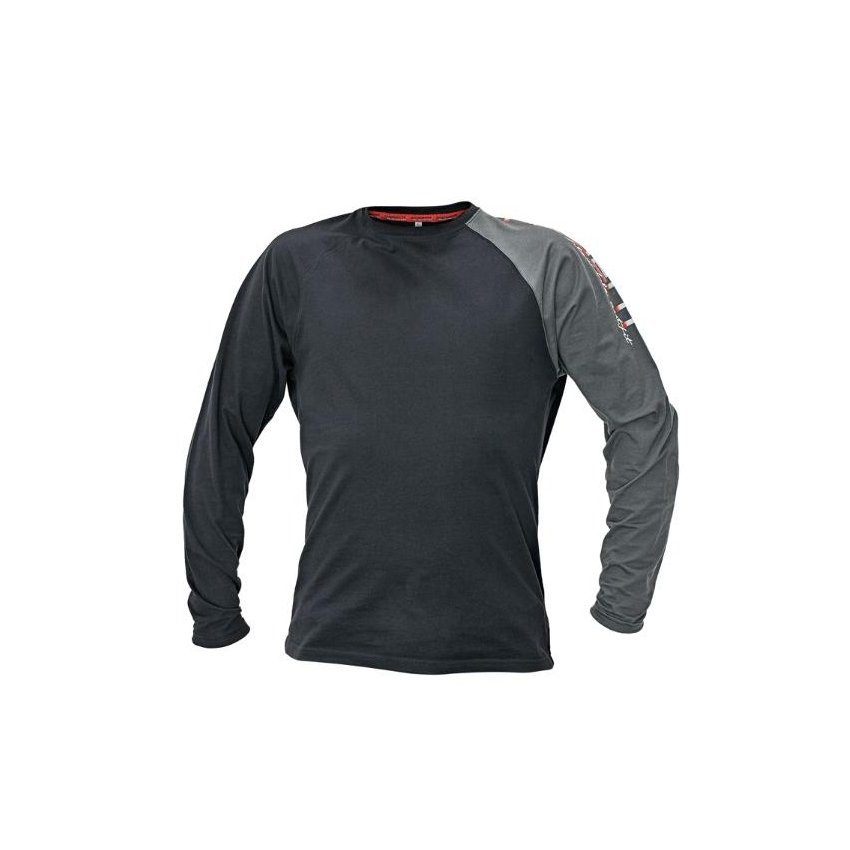 TRIČKO MOROS DL. RUKÁV ČERNÉ