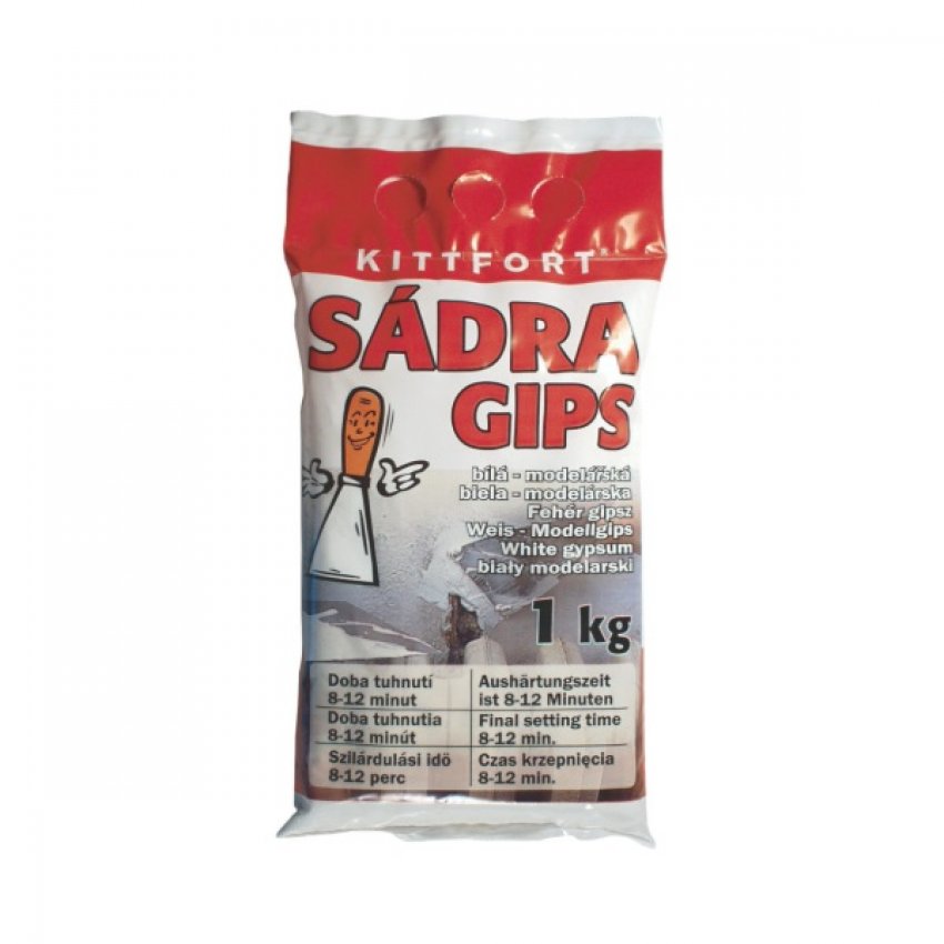 Sádra bílá (20kg) Kittfort