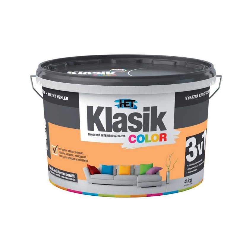 Klasik Color 0777 meruňkový (4)