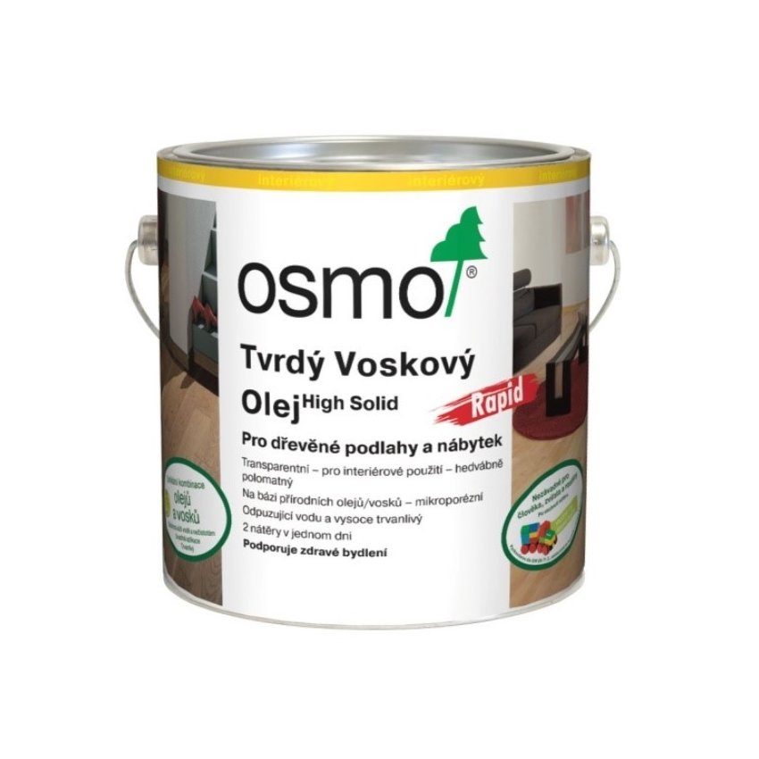 OSMO Tvrdý vosk.olej 3232 /0.75l/ RAPID