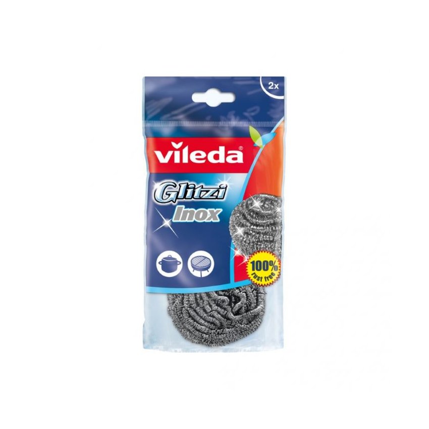 VILEDA DRÁTĚNKA NEREZ 2KS INOX