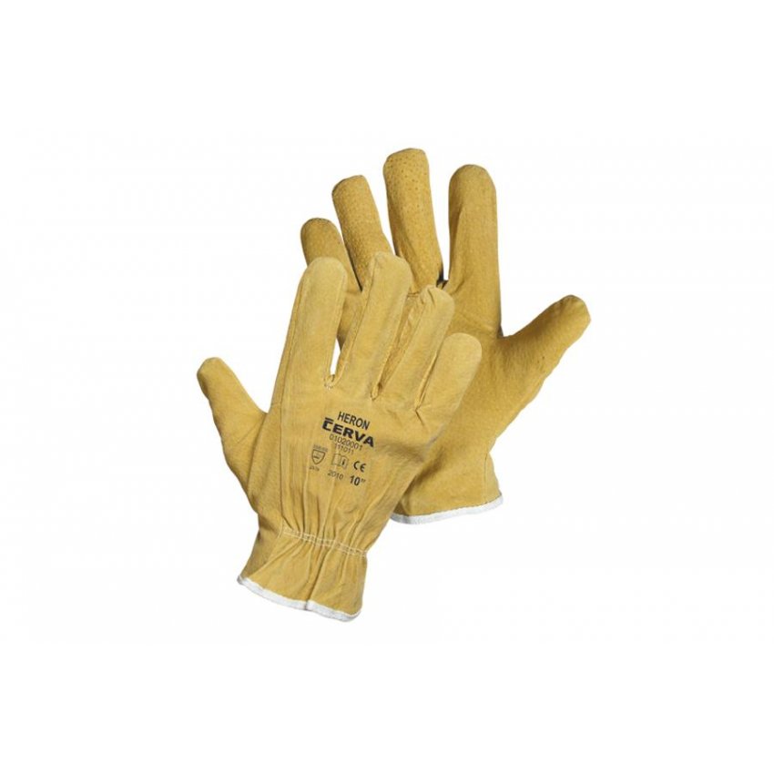 RUKAVICE HERON CELOKOŽ. VEPŘ. LÍC. 10