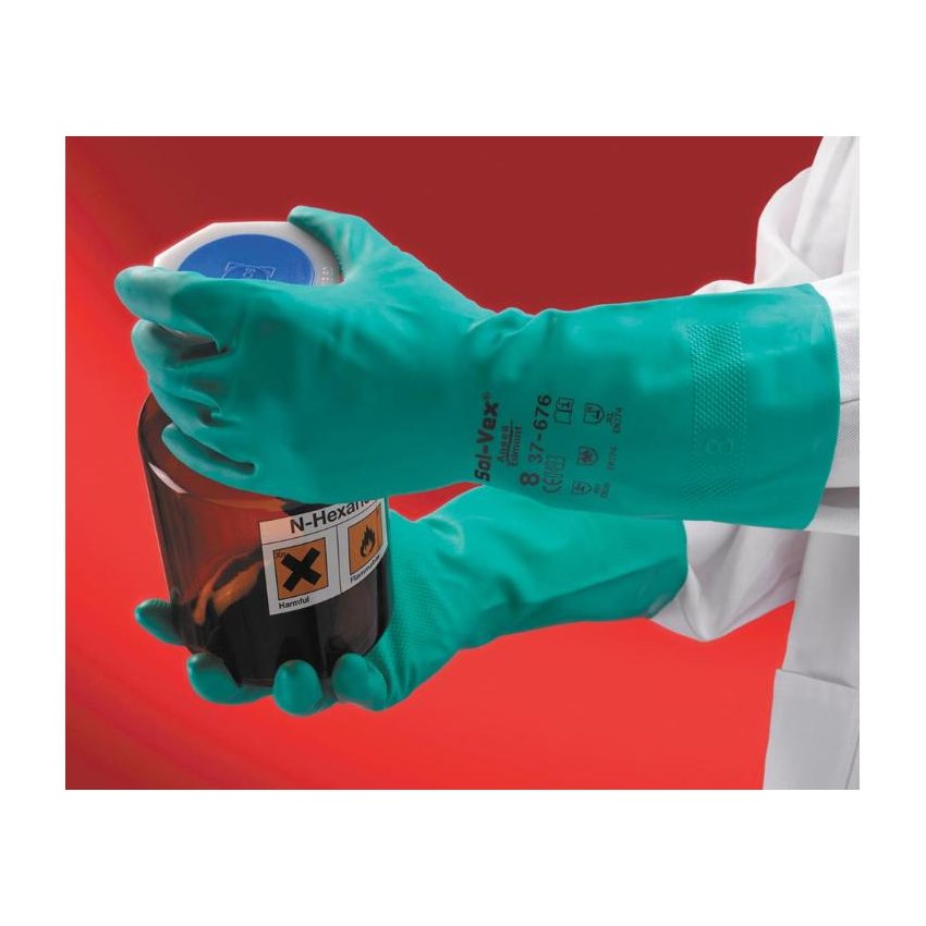 RUKAVICE SOL-VEX 37-676 ANTIST. NITRIL 10