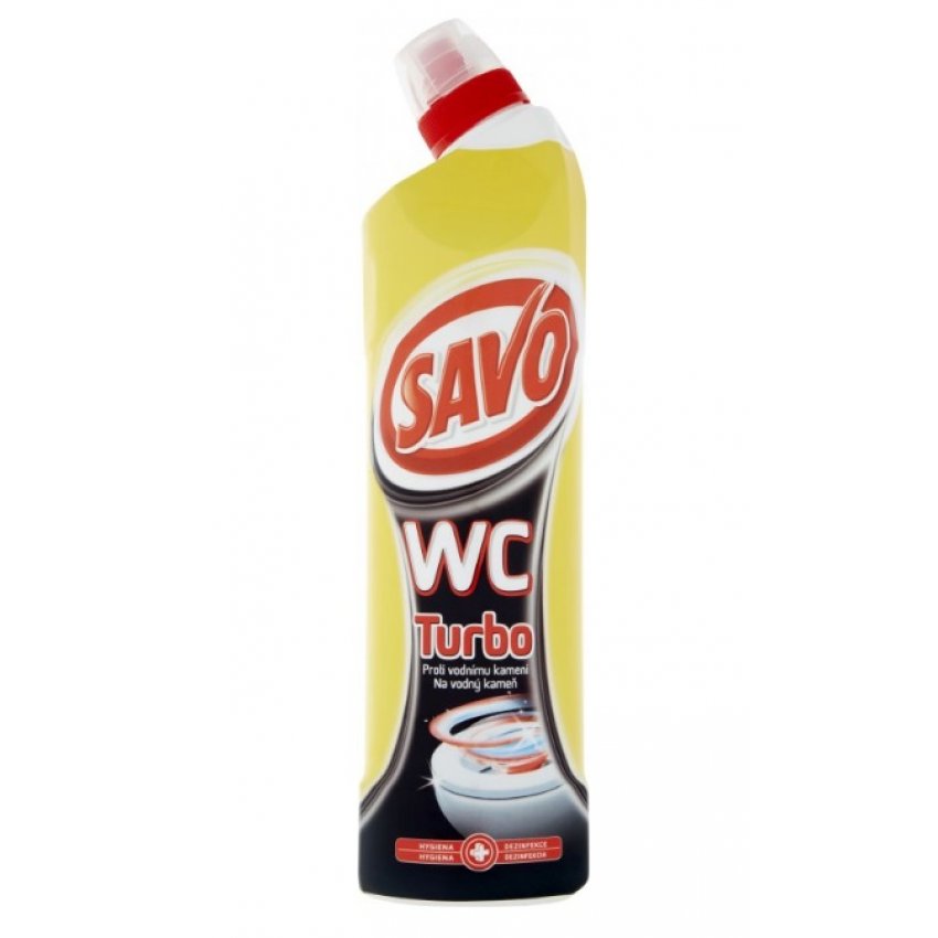 SAVO WC ČISTIČ TURBO 700ML