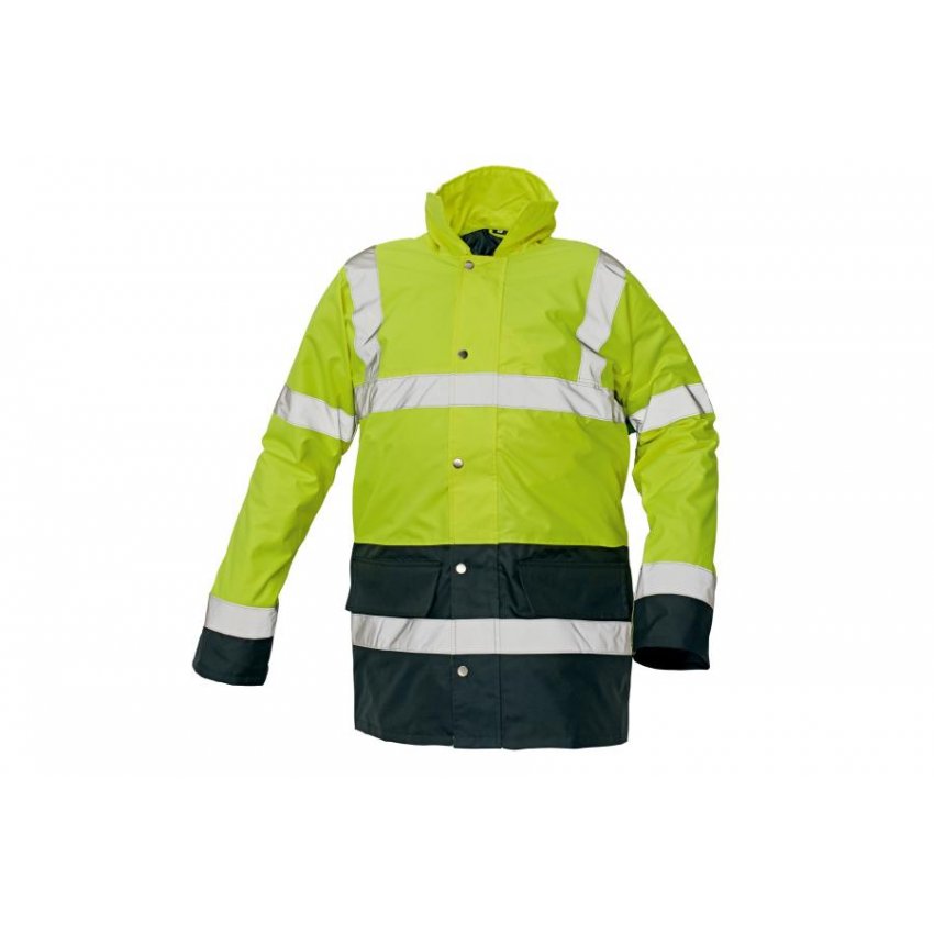 BUNDA SEFTON ZIMNÍ HV ŽLUTÁ/NAVY