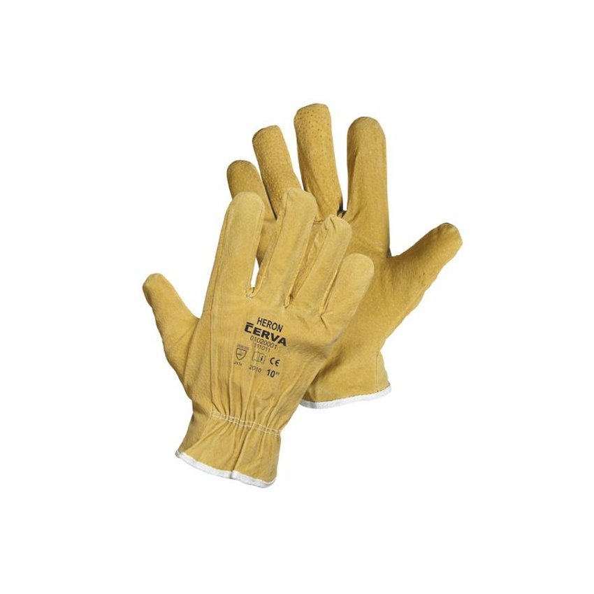 RUKAVICE HERON CELOKOŽ. VEPŘ. LÍC. 9