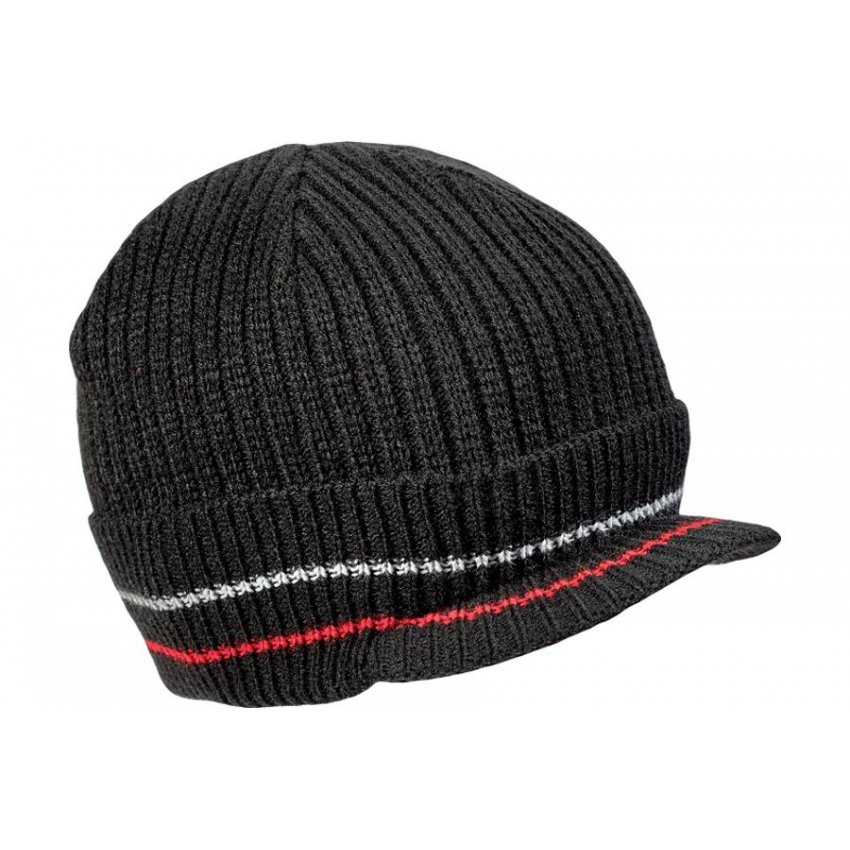ČEPICE KNOXFIELD ZIMNÍ ČERNÁ/ČERVENÁ