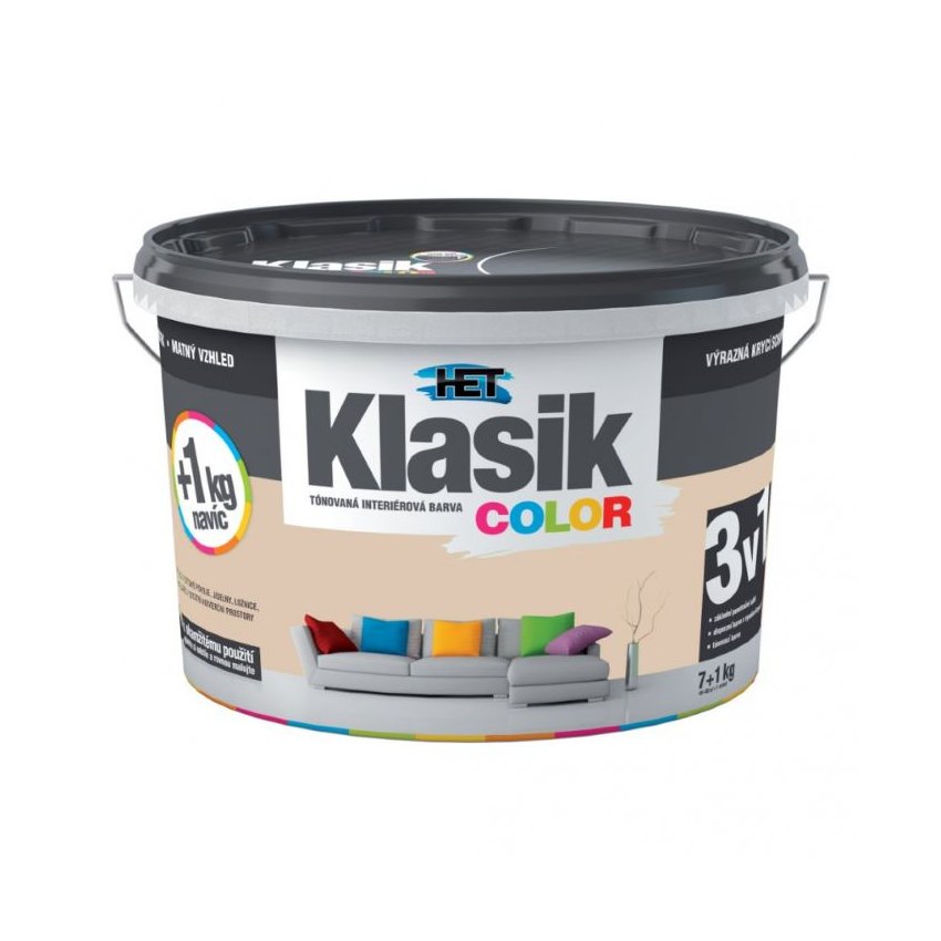 Klasik Color 0218 béžový pískový (7+1kg)