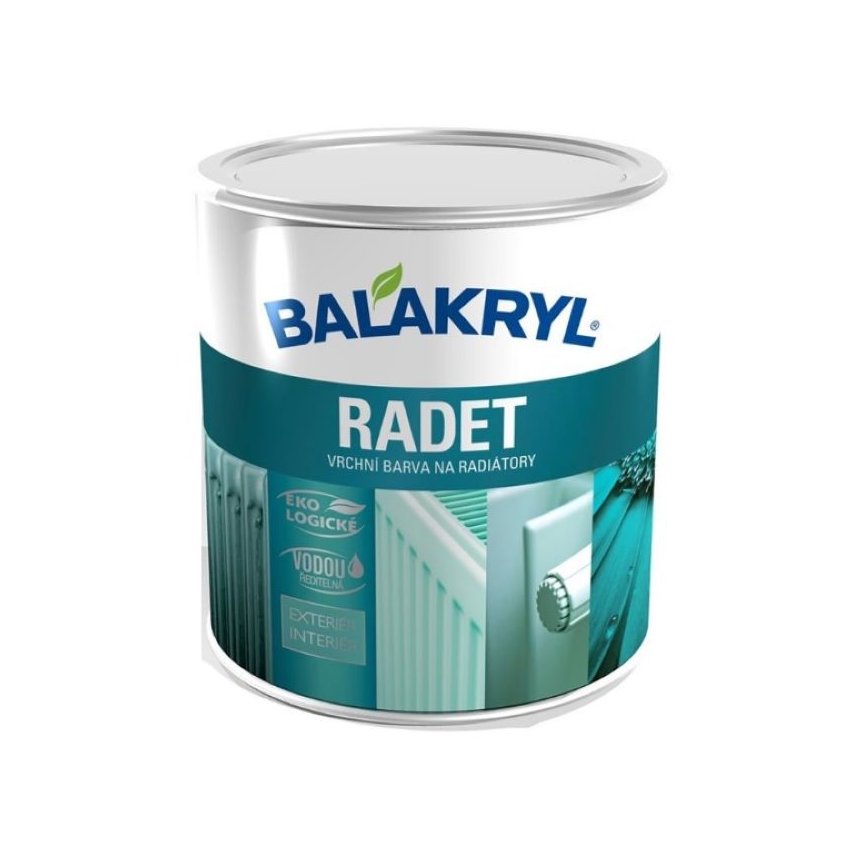 Balakryl RADET 0100 bílý lesk (0.7kg)