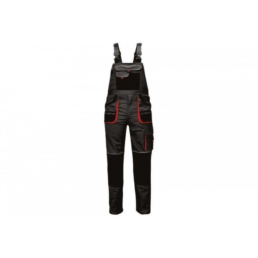 KALHOTY LACL CARL BE-01-004 ČERNÁ/ČERVENÁ