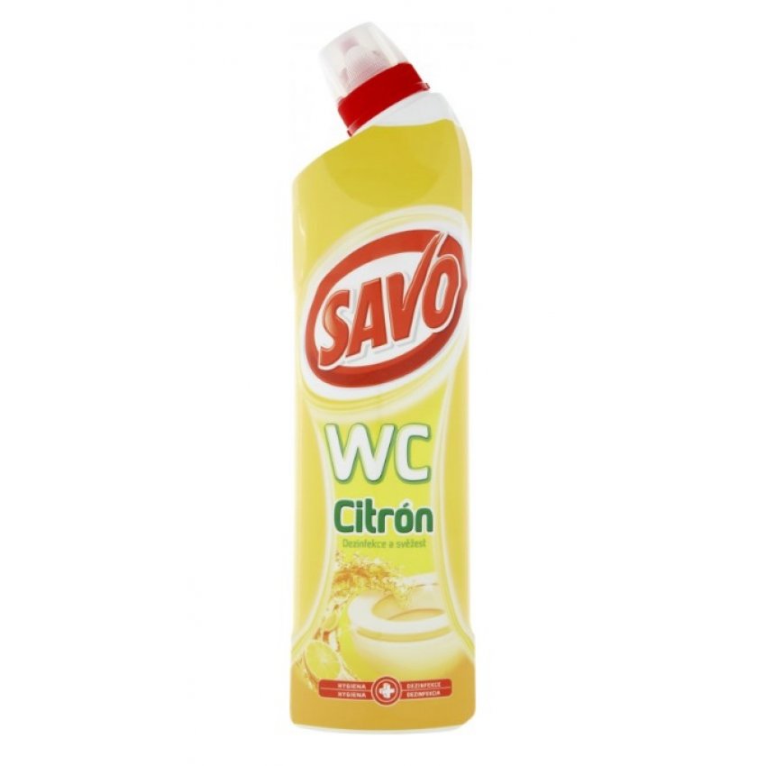 SAVO WC ČISTIČ CITRON 700ML