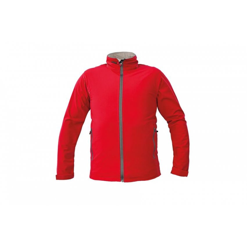 BUNDA NAMSEN MAN SOFTSHELL ČERVENÁ