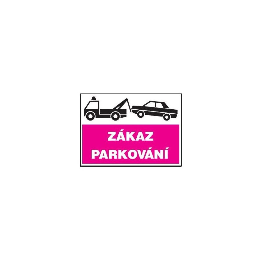 TABULKA ZÁKAZ PARKOVÁNÍ 72019