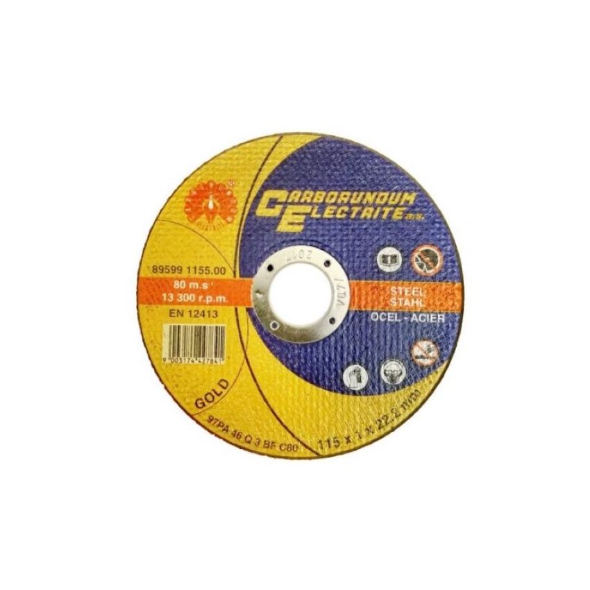 T41 ŘEZACÍ KOTOUČ 125X1X2.2 OCEL