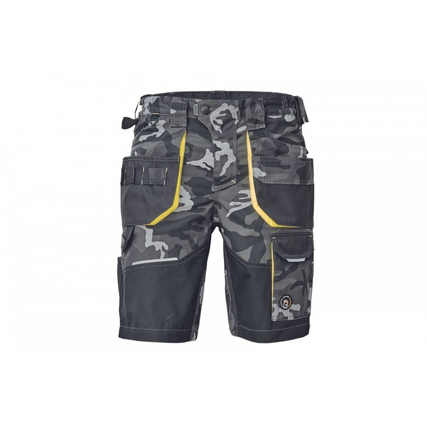 ŠORTKY SHELDON CAMOUFLAGE ŠEDÁ