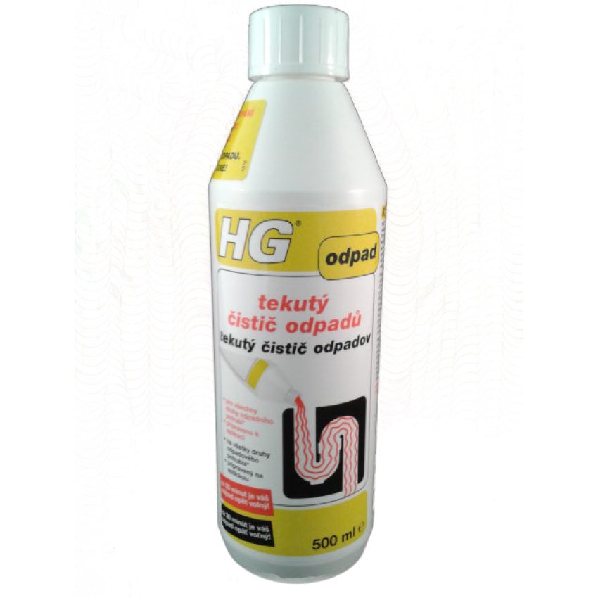 HG TEKUTÝ ČISTIČ ODPADU 500ML