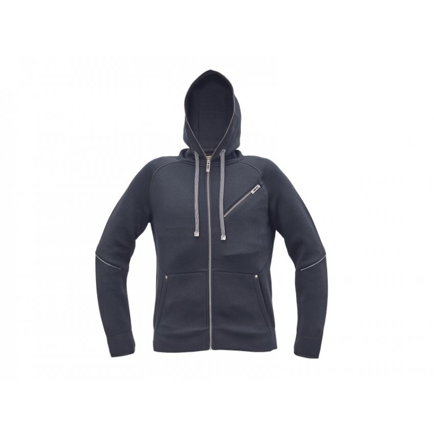 MIKINA NEURUM S KAPUCÍ ČERNÁ