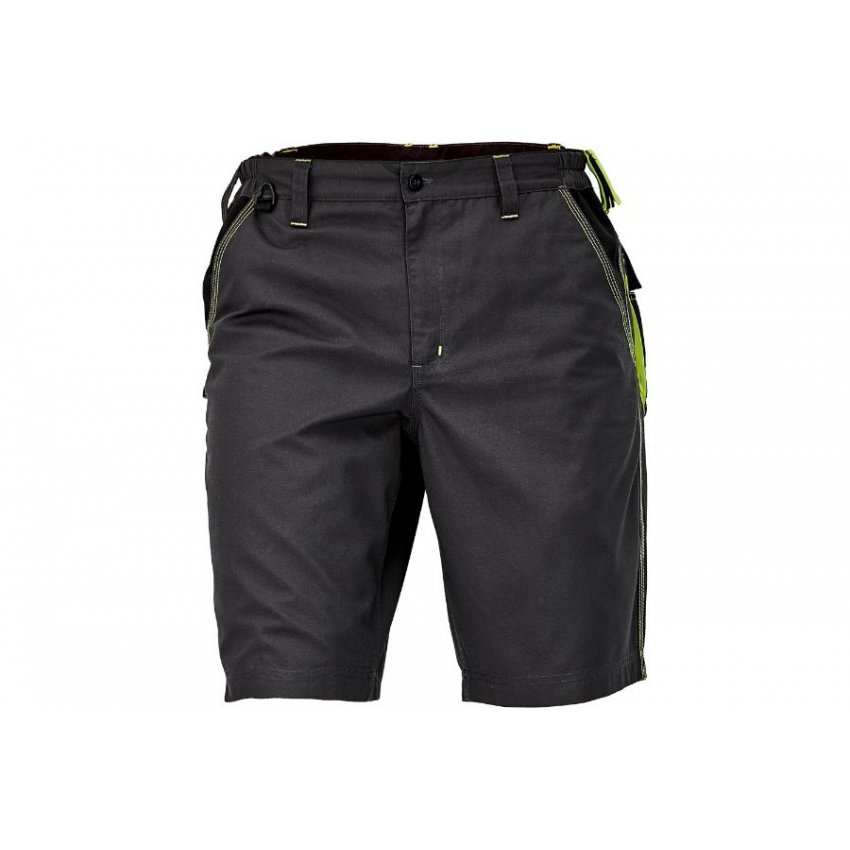 KALHOTY KRÁTKÉ KNOXFIELD ANTRACIT/ŽLUTÁ