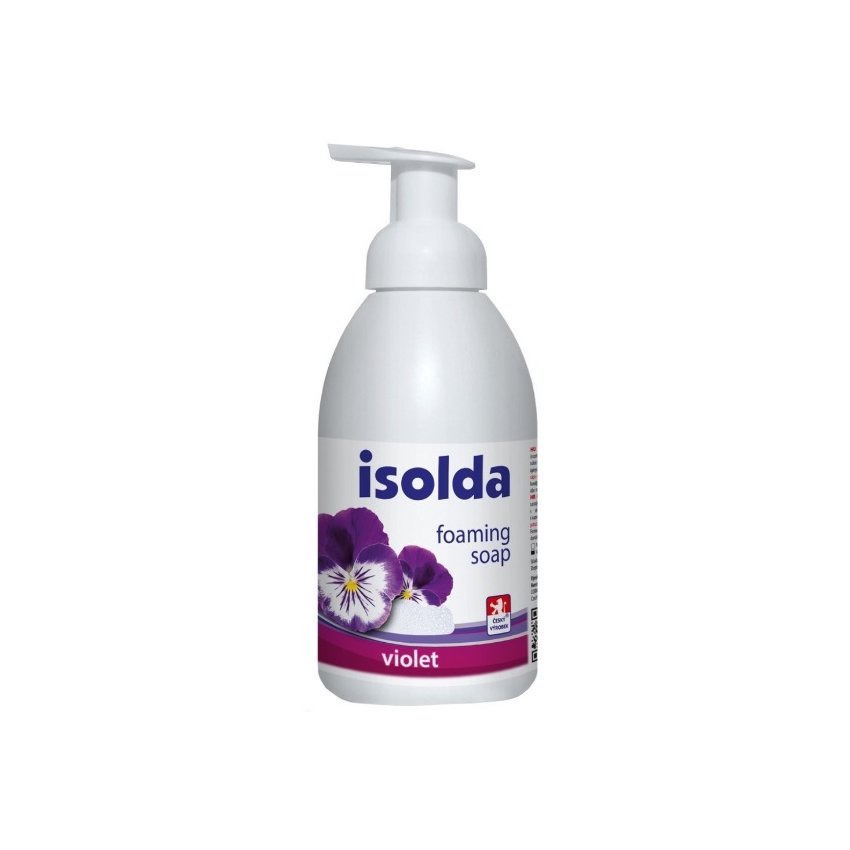 ISOLDA PĚNOVÉ MÝDLO 500ML s antibakter.přísadou