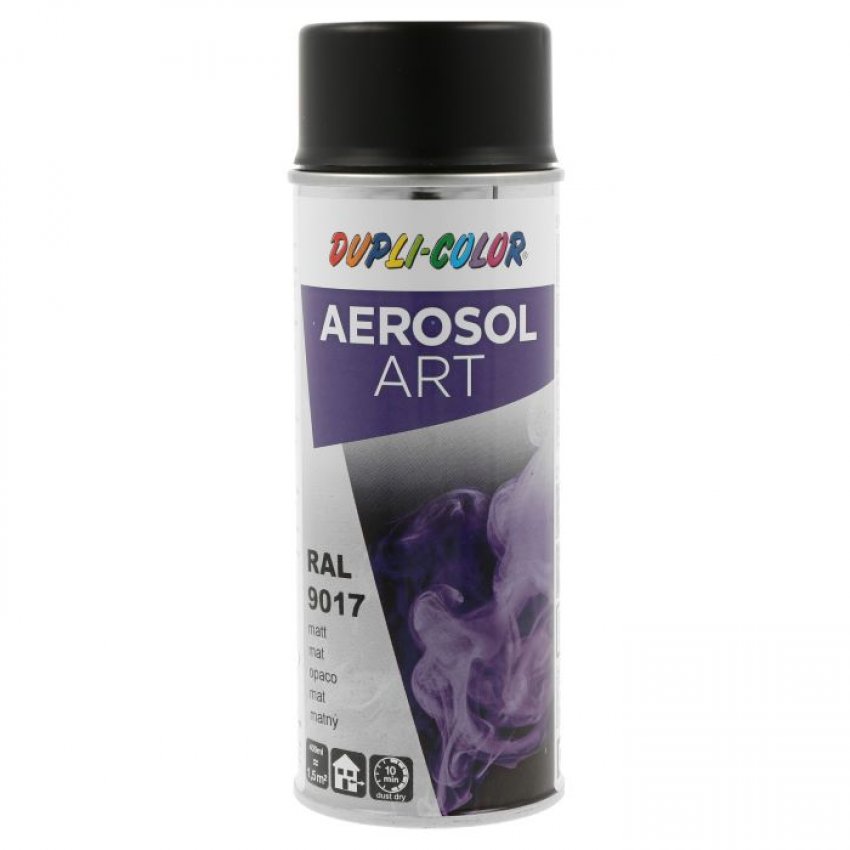 MOTIP AEROSOL ART RAL9017 MAT 741555