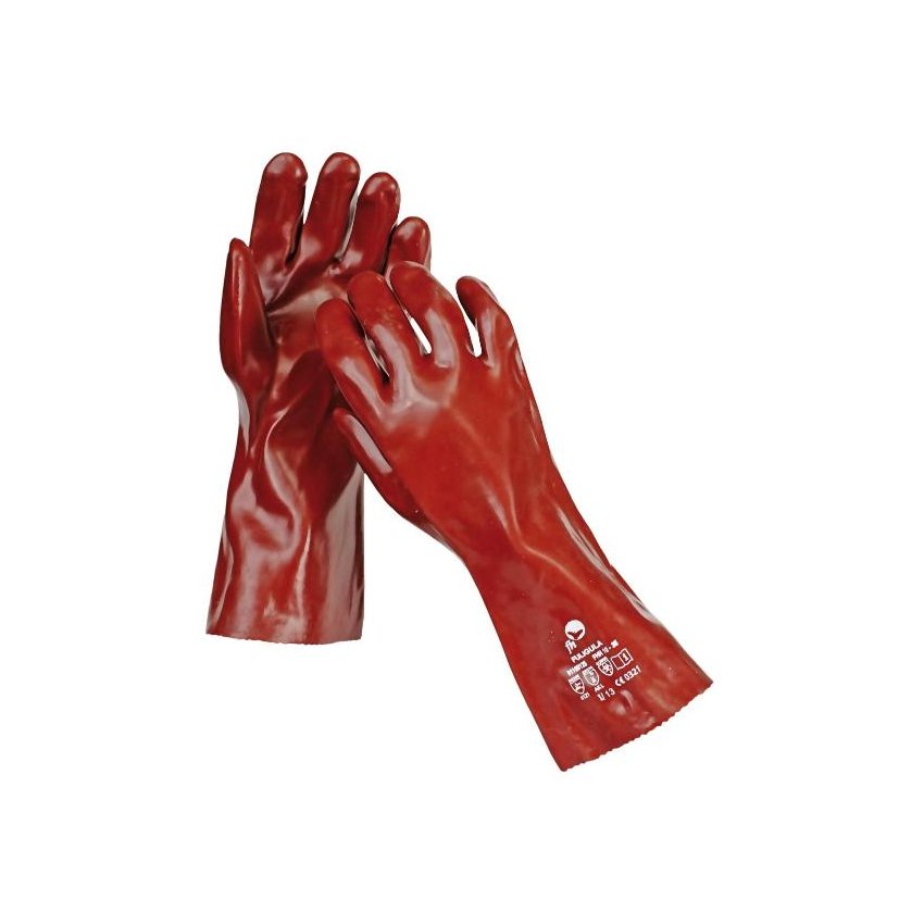 RUKAVICE FULIGULA MÁČENÉ PVC 10