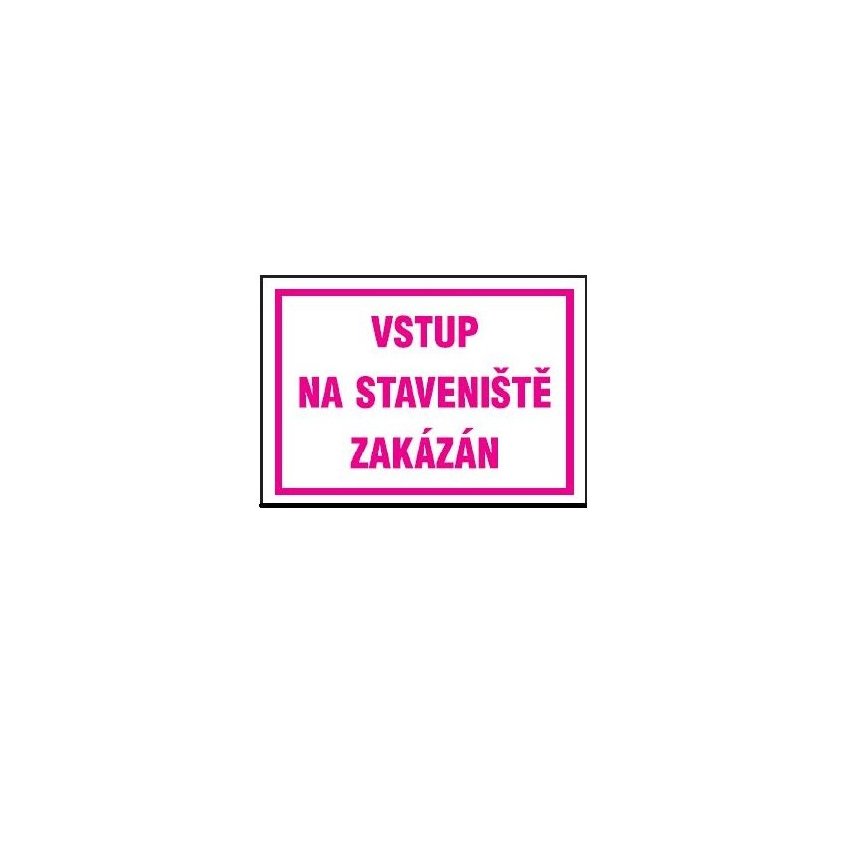 TABULKA VSTUP NA STAV. ZAKÁZÁN 71870