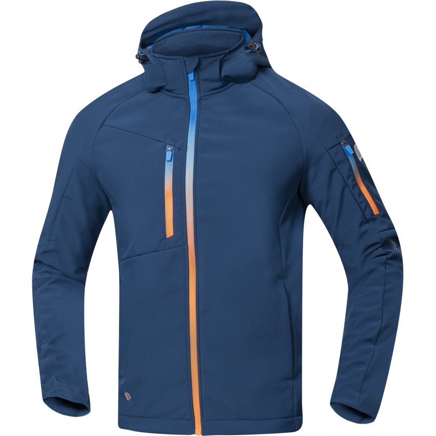 BUNDA  SOFTSHELL ARDON CREATON modrá neon H 6698