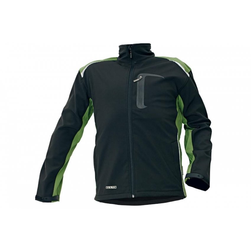 BUNDA ALLYN SOFTSHELLOVÁ ZELENÁ